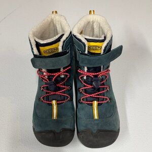 Keen Kids' Teal and Red Adventure Boots